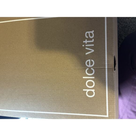 Dolce Vita 9 Wixie Beaded Strap Platform Sandal Espadrille Nuetral Glam Boho - Picture 6 of 8